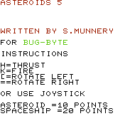 Asteroids